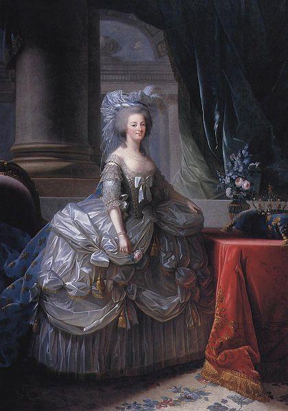 Elisabeth LouiseVigee Lebrun Marie Antoinette of Austria Sweden oil painting art